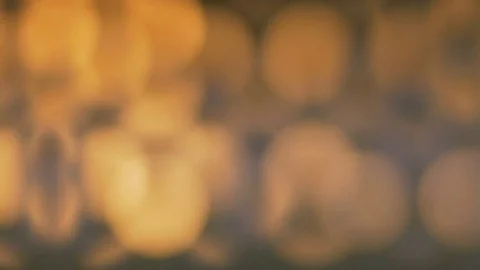 Blurred fire on a black background. Stock Footage 82504076