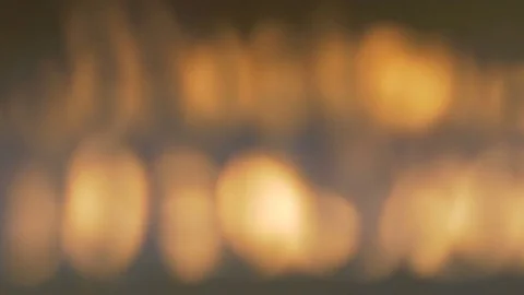 Blurred fire on a black background. Stock Footage 82504120