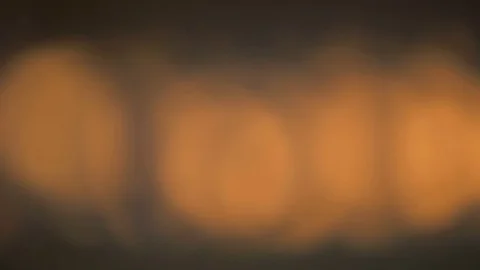 Blurred fire on a black background. Stock Footage 82504561