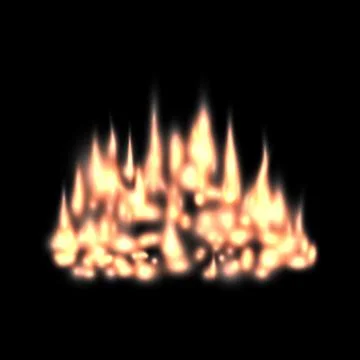 Blurred fire Stock Illustration