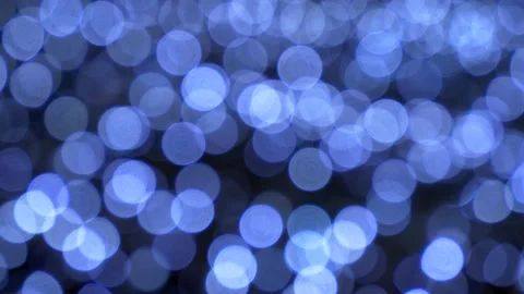 Blurred flickering lights, blue Stock Footage 121836488