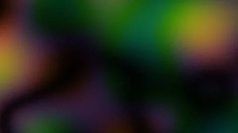 Blurred flow of saffron yellow and pumpkin orange gradient wave on black Stock Footage 337773649