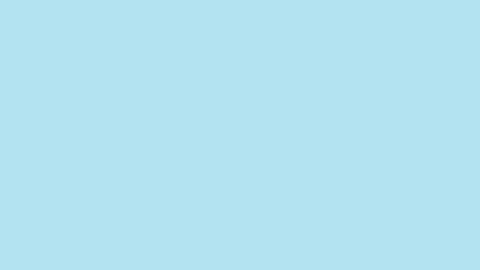 Blurred fluffy moving clouds against bright blue sky - seamless looping (4K) Stock Footage 127372514