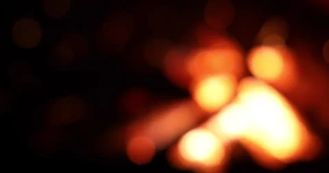Blurred forest camping bonfire Stock Footage 143879748