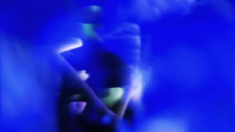 Blurred ghost man Stock Footage 246372443