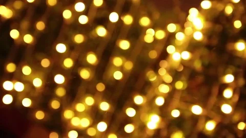Blurred golden abstract background Stock Footage 83963726