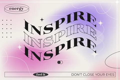 Blurred gradient background with geometric shapes. Fluid violet, purple and pink Stock Illustration