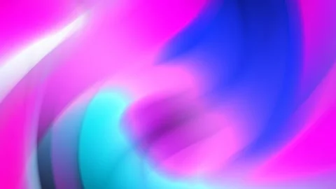 Blurred gradient background of light red, green, blue and purple colors that Vídeo Stock 233049183