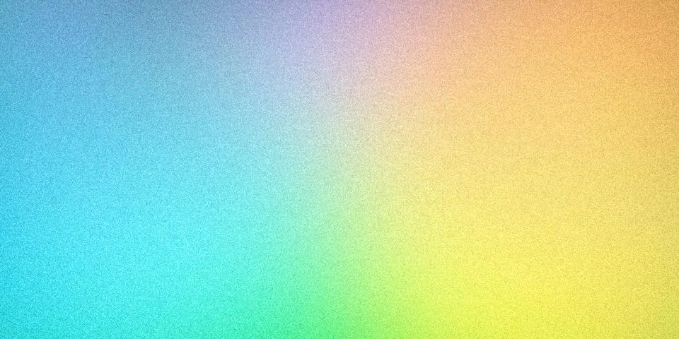 Blurred gradient background in multicolored light blue azure green beige ye.. Stockillustratie