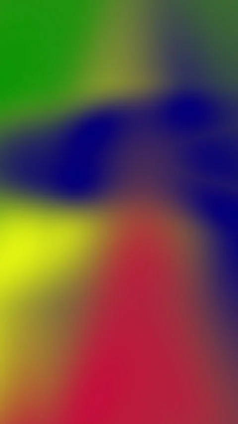 Blurred gradient background with red, yellow, green Video stock 306208517