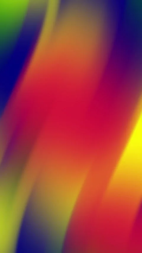 Blurred gradient background with red, yellow, green Stock Footage 306208551