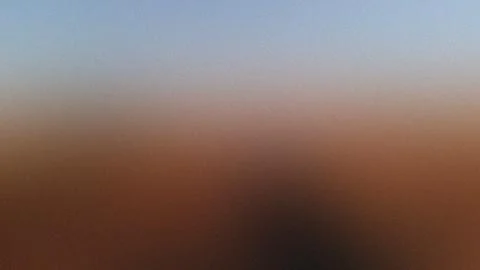 Blurred Gradient Background With Sky Blue and Earthy Brown Tones abstract sof Stock Illustration