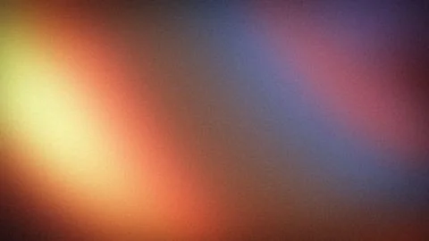 Blurred gradient background with yellow orange blue colors and grainy textu.. Stock Illustration
