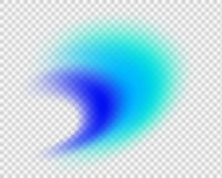 Blurred gradient blue and green abstract shape on white background  smooth .. Stock Photos
