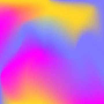 Blurred gradient mesh background. Colorful smooth banner template. Easy editable Stock Illustration
