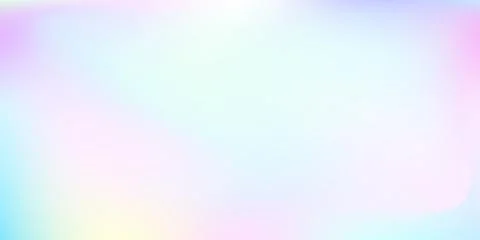 Blurred gradient mesh background Holographic Texture Purple Pop Neon Poster Stock Illustration