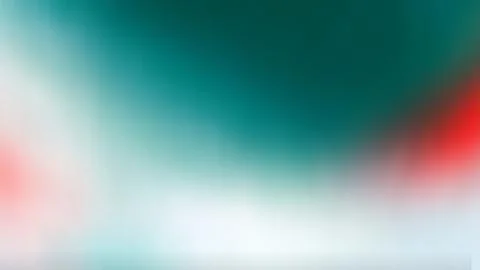 This blurred gradient shows white, turquoise, and red tones blending seamless Stock Photos
