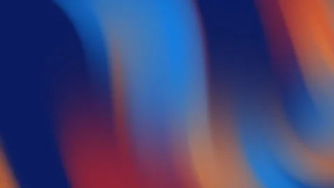 Blurred Gradient Streaks — Blue Orange Red Abstract 4K Motion Graphic Loop Stock Footage 327260780