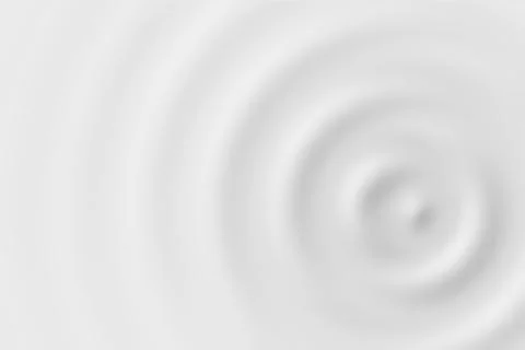 Blurred gray water ring on white backdrop, soft background texture Stock Illustration