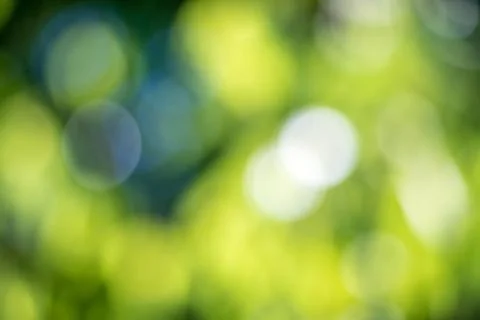 Blurred green dots background abstract bokeh Stock Photos