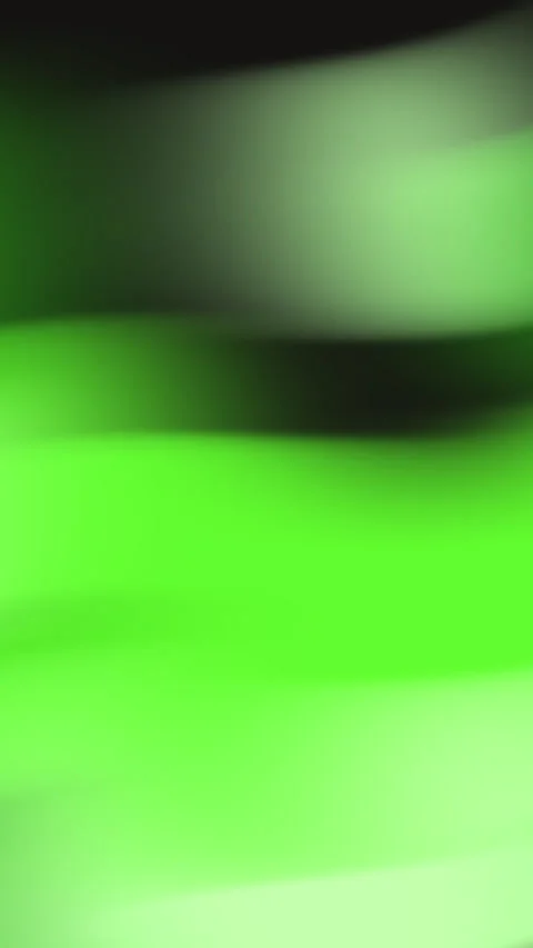 Blurred green light spectrum layers dark shadow animation gradients art. Stock Footage 336770014