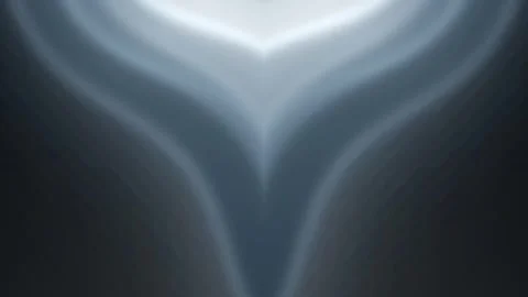 Blurred heart-shaped pattern in blue and white on dark background. Stock Footage 328618747