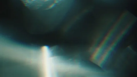 Blurred holographic psychedelic bokeh perflect for cyberpunk sci-fi projects. Video stock 102648673