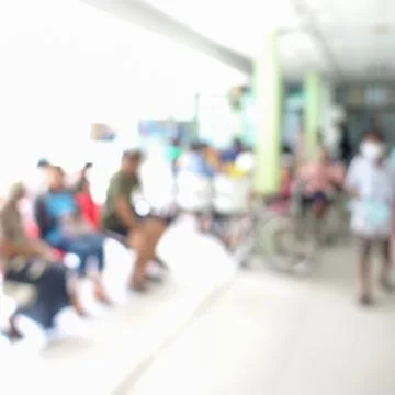 Blurred hospital Stock Photos
