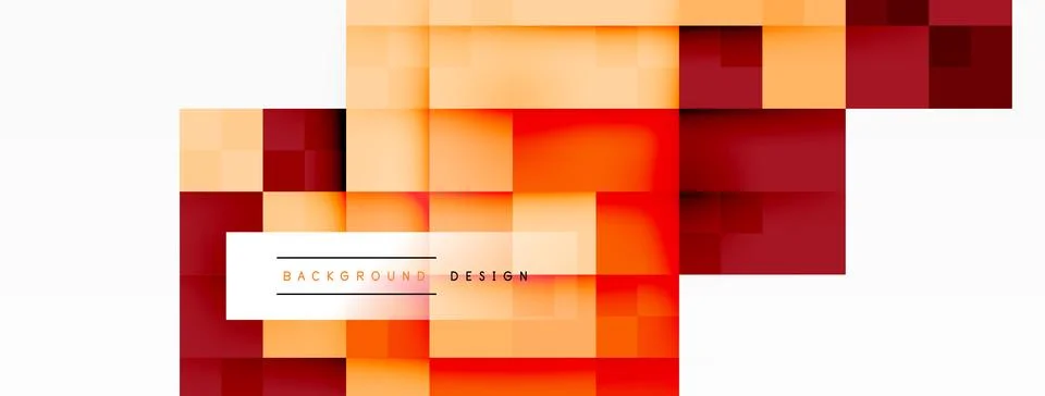 Blurred image of brown, amber rectangles on white background 스톡 일러스트