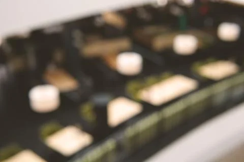 Blurred image of cafe. Stock Photos