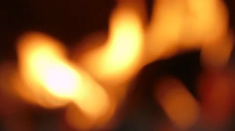 Blurred image of flame Stock Footage 68809061