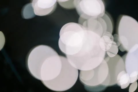 Blurred image of a light source, creating a soft, dreamy glow and ethereal .. Stock Photos
