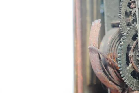 Blurred image of a mechanism Stock Photos