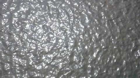 Blurred image of water waves under the strong wind. Sun lens. Nature, landscape 스톡 동영상 105271898