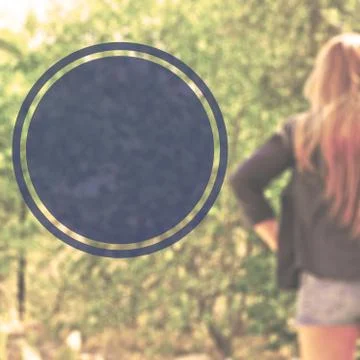 Blurred image with web elements Stock Photos