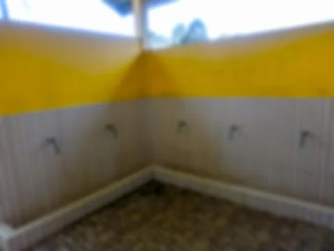 Blurred Islamic Mosque Wudu Ablution Area Stock Photos
