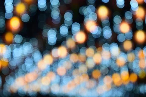 Blurred lanterns bokeh background 库存照片