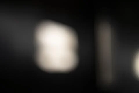 Blurred Light And Shadows Falling On The Walls Stock Photos