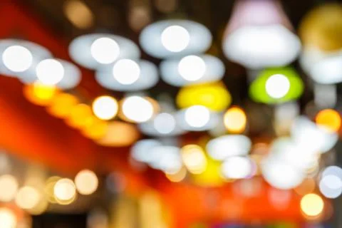 Blurred light bokeh Stock Photos