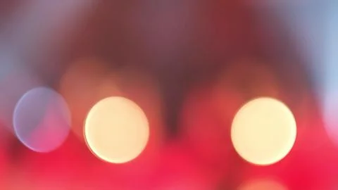 Blurred light elements on the stage. Lighting effects on a concert stage at Stock-Fotos