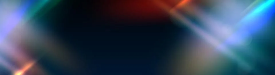 Blurred light flash effect on black background Stock Illustration