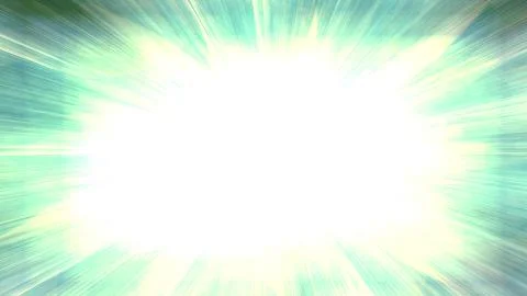 Blurred light green pattern with flash Stock Illustration