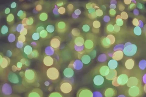 Blurred lights in the background Stock Photos