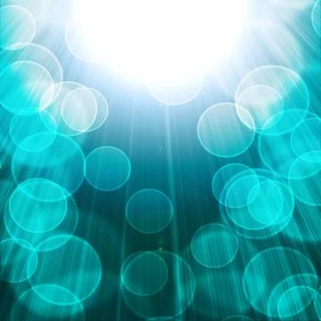 Blurred lights on a Blue Stock Photos