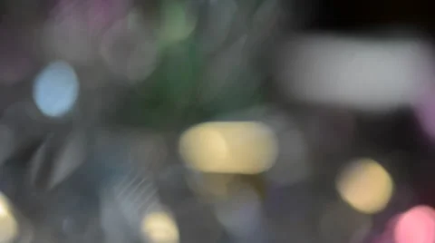 Blurred lights bokeh Stock Footage 29357335