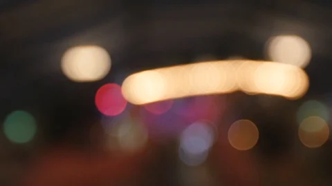 Blurred lights Stock Footage 88287706