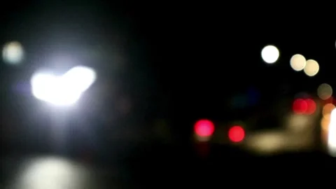 Blurred lights Stock Footage 331421649