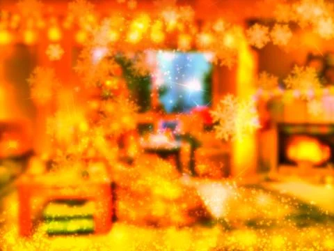 Blurred Lights for holiday Illustrazione stock