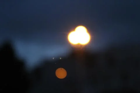 Blurred lights Stock Photos