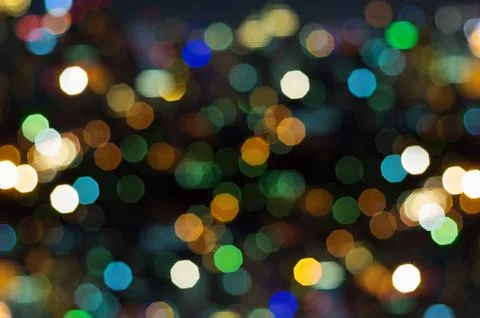 Blurred lights Stock-Fotos